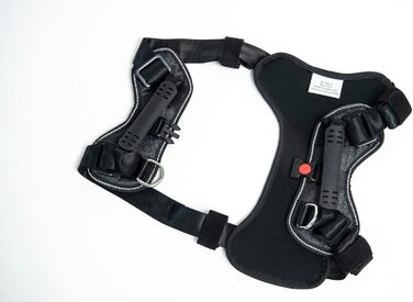 Плед-пояс для собак DogMaster 2.0, чорний, розмір XL