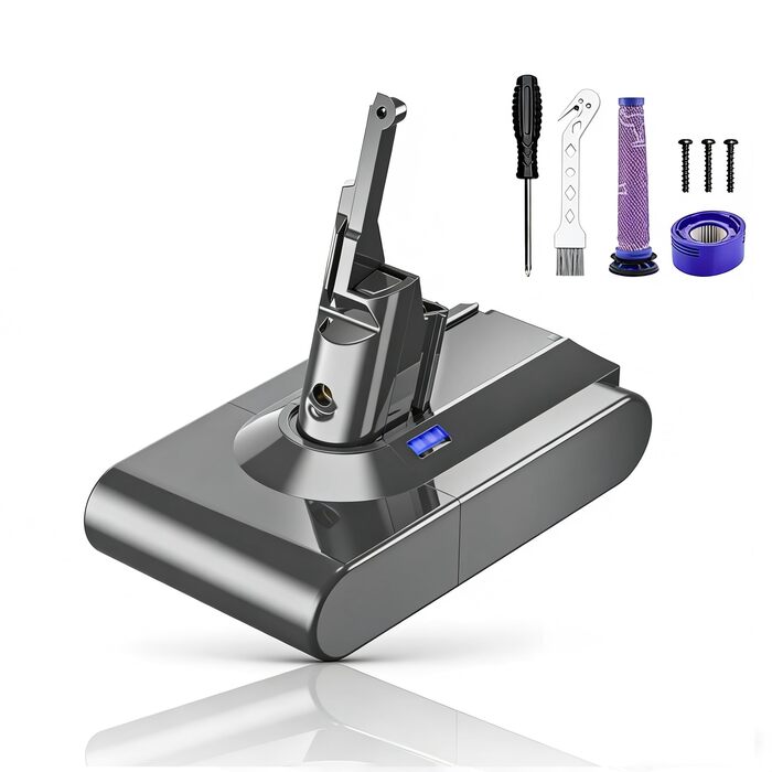 Фільтр для пилососа Dyson V10 (1 фільтр + 3 гвинтики) + Аккумуляторний блок живлення