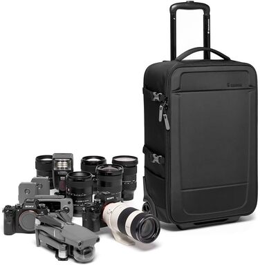 Рюкзак для камери Manfrotto Advanced Fast III з відділенням для ноутбука та аксесуарів, знімні перегородки, бічний доступ, кріплення для штатива