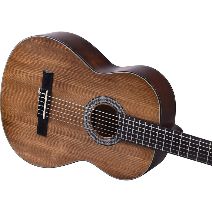Класична гітара Winzz 4/4 для дорослих та початківців, 39 дюймів, коричнева