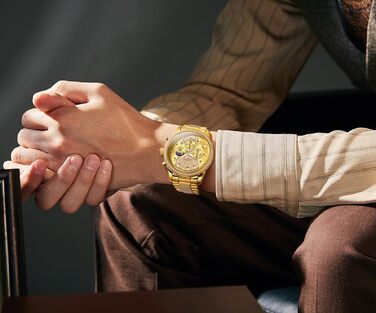 Чоловічий наручний годинник OLEVS з натурального дерева (клен), водонепроникний кварцовий годинник у бізнес-стилі, модель 3645