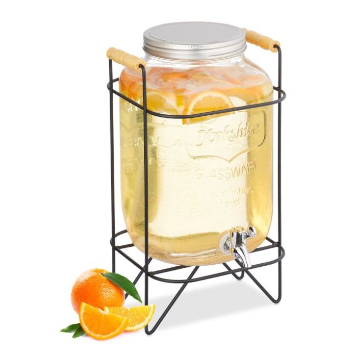 Relaxdays Drink Dispenser 8 Liter