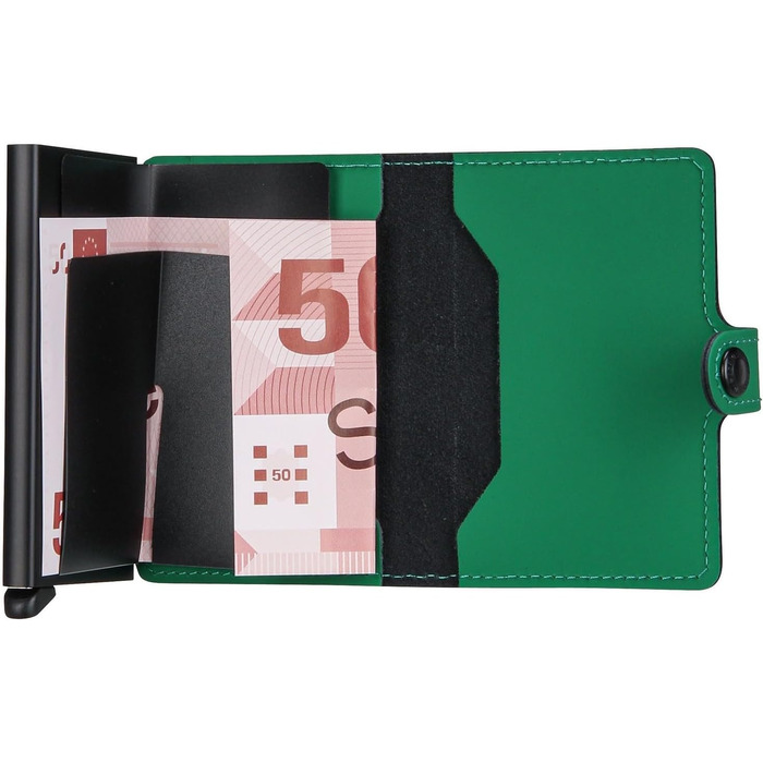 Гаманець Secrid Miniwallet Matte Bright Green (10.2 x 6.5 x 2.1 см) - Унісекс, компактний