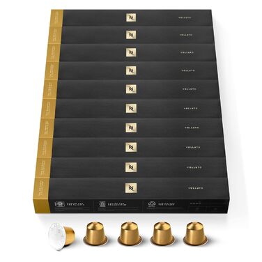 Nespresso Original Volluto: 100 капсул еспресо середнього обсмаження для кавомашин Nespresso Original