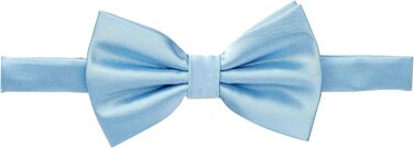 Метелик чоловічий DonDon Seiden-Look, блакитний, 12x6 см - ручна робота