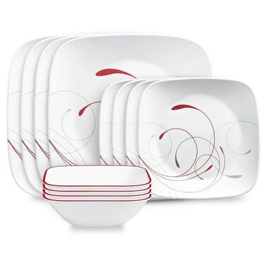 Сервіз столовий Corelle Square Splendor на 4 особи, 12 предметів