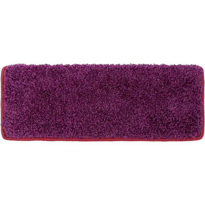 Набори килимків на сходи Floordirekt Barcelona (15 шт.) - килимок на сходи, 16 кольорів, зносостійкий, легкий у догляді, для дому (напівкруглі 65 x 23,5 см)