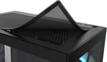 Корпус Thermaltake View 170 TG ARGB Micro-Tower – скло, 3 вентилятори ARGB, підтримка 240/280мм радіатора, чорний