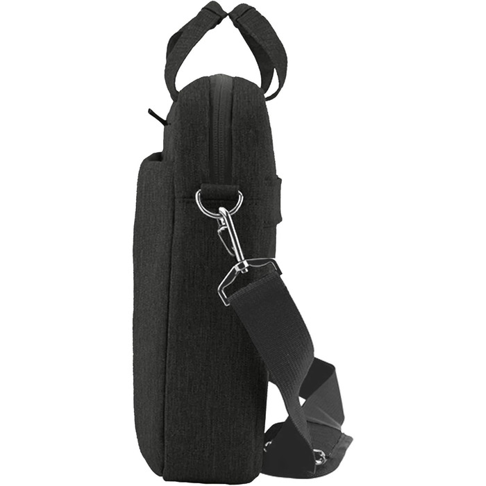KROSER Laptop Bag 15.6 Inch Laptop Bag Briefcase Tablet Bag Shoulder Bag Crossbody Bag Water-Resistant Satchel Business Laptop Bag for Women and Men - Black MEHRWEG