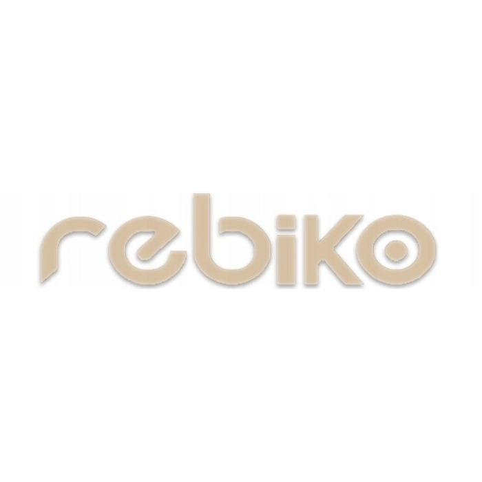 Вішалка-стійка з МДФ Rebiko (чорний, світлий дуб, дуб сонома)