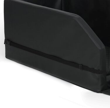 Автоматичне ліжко для собак у машину Velinda, 55x100 см, чорний колір