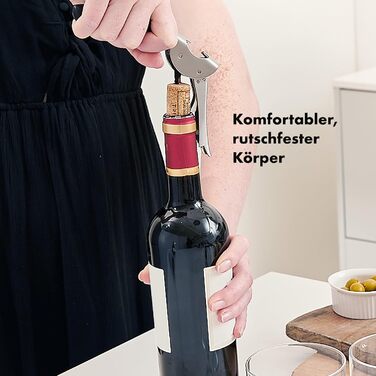 Ніж-відкривачка Kellner OXO з подвійним важелем, сталевий, професійний