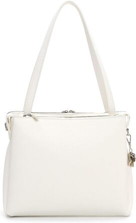 Сумка Taaris Shopper Katharina 34235, біла, середній розмір (M) - жіноча сумка через плече