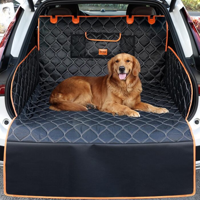 Захисна ковдра для собак у багажник авто KYG, 215x110 см, водовідштовхувальна, антикіготкові властивості, універсальна