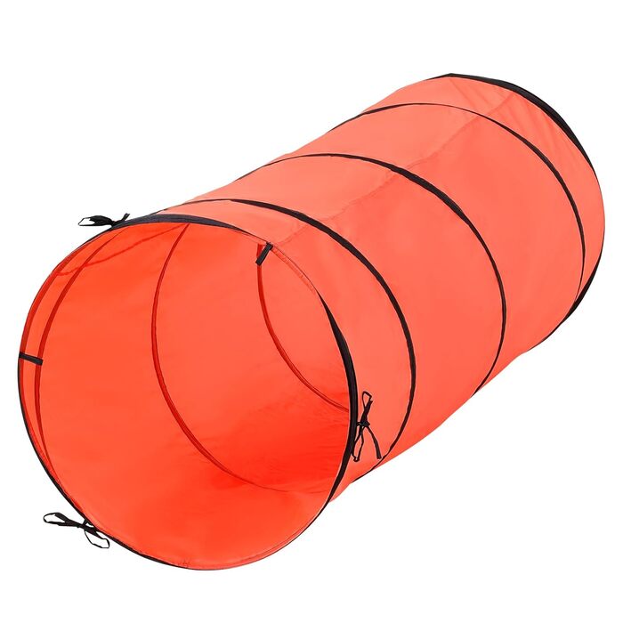 Набір для аджиліті для собак VEVOR: 5 елементів (перешкоди, тунель, кільце, коробка відпочинку, свисток, миска)