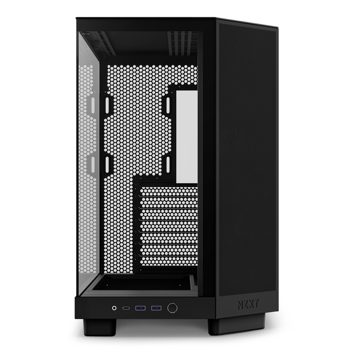 Корпус NZXT H6 Flow з вікном, чорний