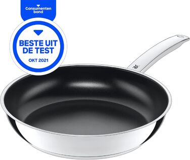 WMF Durado Induction Nonstick Fry Pan - 28cm Cromargan Stainless Steel with Ceramic Coating, Oven-Safe