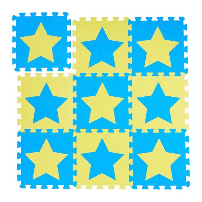 Relaxdays Puzzle Mat Stars