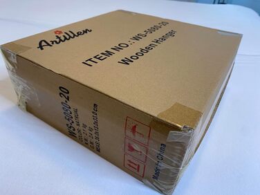 Дерев'яні вішалки для одягу з виступами для спідниць та штанів, 360° обертання, 20 шт. (білий)