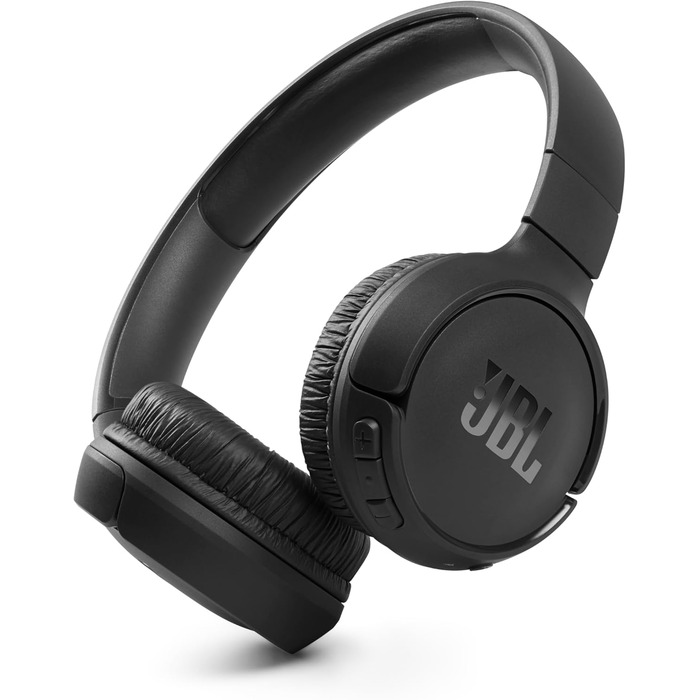 Навушники JBL Tune 510 BT - Bluetooth, бездротові, чорні, складні, з функцією гучного зв'язку, сумісні зі голосовими асистентами, до 40 годин роботи