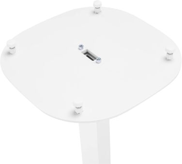 Підставки для колонок - 2 шт. Білі, висота 727-1171 мм, вантажопідйомність 10 кг кожна