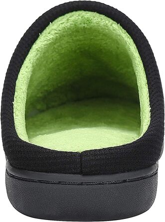 Тапочки зимові Mishansha унісекс з меморі-піною, чорно-зелені, розмір 36-47