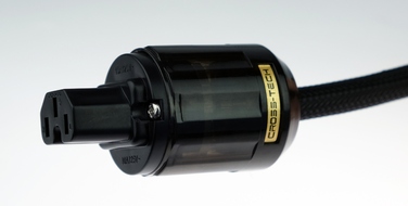 Кабель живлення 230V CROSS-TECH у тканинному обплетенні, 0,75 м