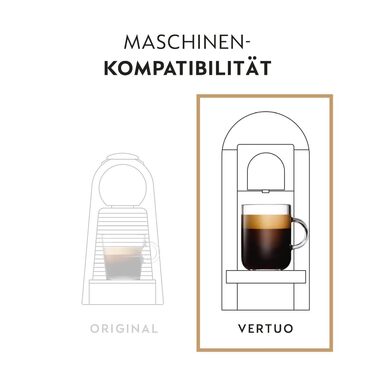 Капсули для кавомашини Nespresso Vertuo, набір 50 шт. (Altissio): Еспресо (40 мл) та Double Espresso (80 мл), різні обсмажки