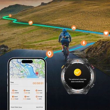 Смарт-годинник Brantek Sport Watch, чорний