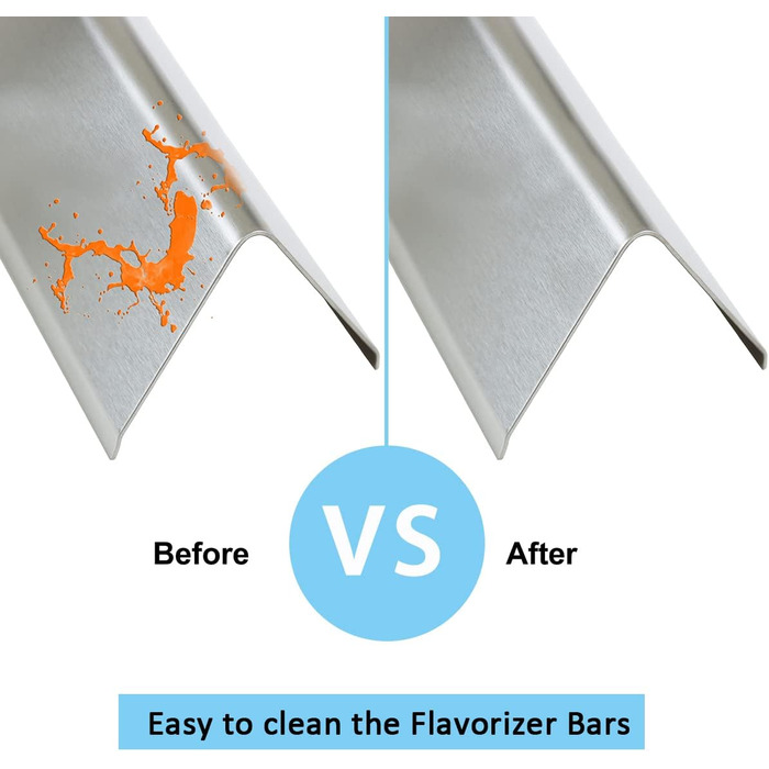 Заміна шампурів для гриля Weber Spirit I & II 200, Spirit E-210, E-220, S-210, S-220 (з передніми кнопками управління) - нержавіюча сталь