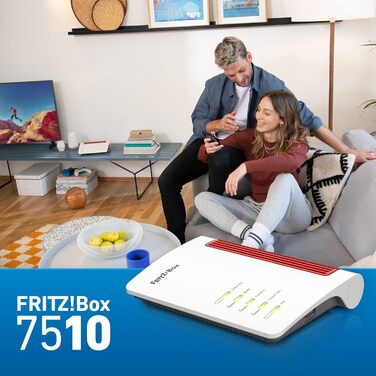 Роутер FRITZ!Box 7510 Wi-Fi 6 (DSL, VDSL, Mesh)