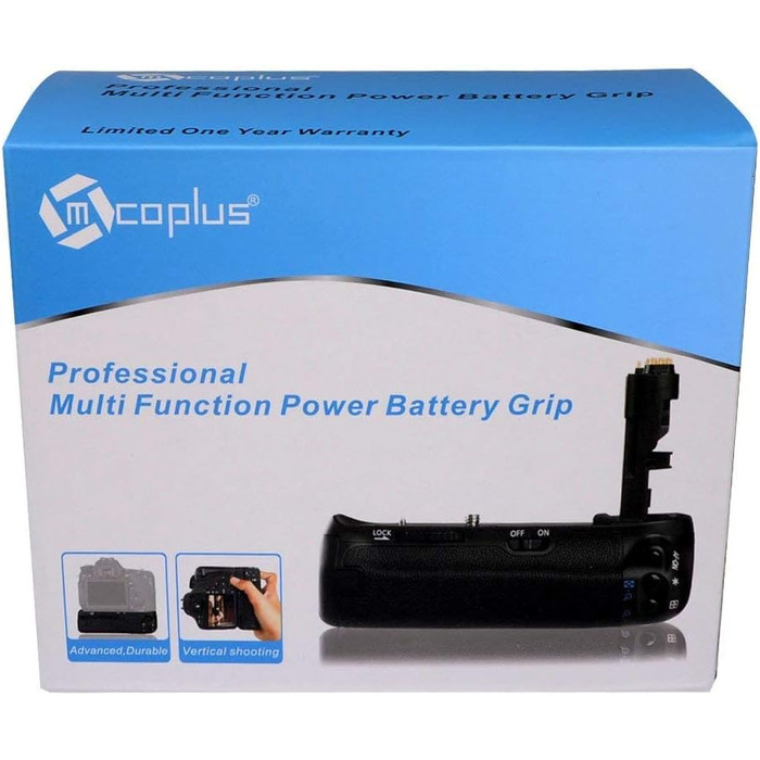 Вертикальний хват Mcoplus VG-C3EM для Sony A9, A7III, A7RIII, A7R3, A7II, A7RII, A7SII. Замінник для батарейного хвату Sony. Містить 1 або 2 акумулятори NP-FZ100