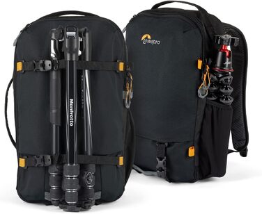 Рюкзак для камери Lowepro Trekker Lite BP 250, чорний, з відділенням для беззеркальної камери та аксесуарами