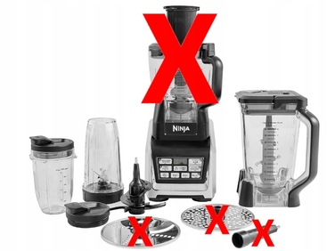 Стаціонарний блендер Ninja BL682EU2, 1500 Вт, чорний