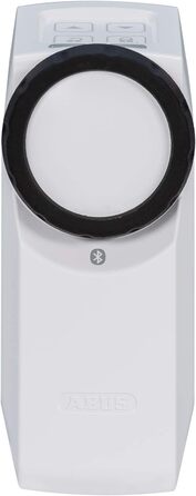 Електронний замок ABUS HomeTec Pro Bluetooth CFA3100 для вхідних дверей, відкриття через додаток, з контролем доступу, білий