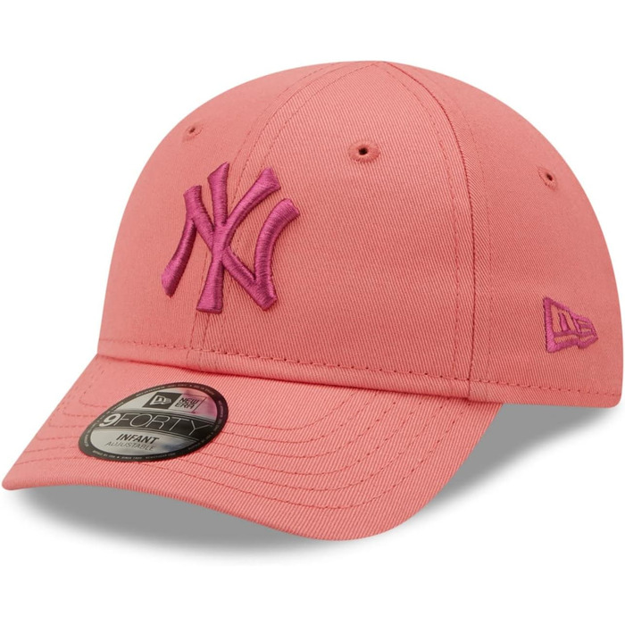 Кепка New Era League Essential 940 Neyyan для хлопчиків та дівчаток, Нью-Йорк Янкиз, зелений/рожевий (6-12 років)
