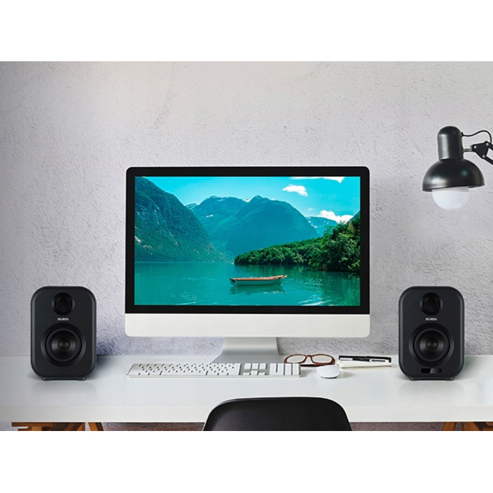 Bluetooth-колонка SVEN MC-5, оптичний вхід, пульт ДК, потужність 50 Вт, чорна