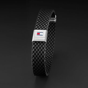 Браслет Tommy Hilfiger для чоловіків з силікону (синій або чорний)