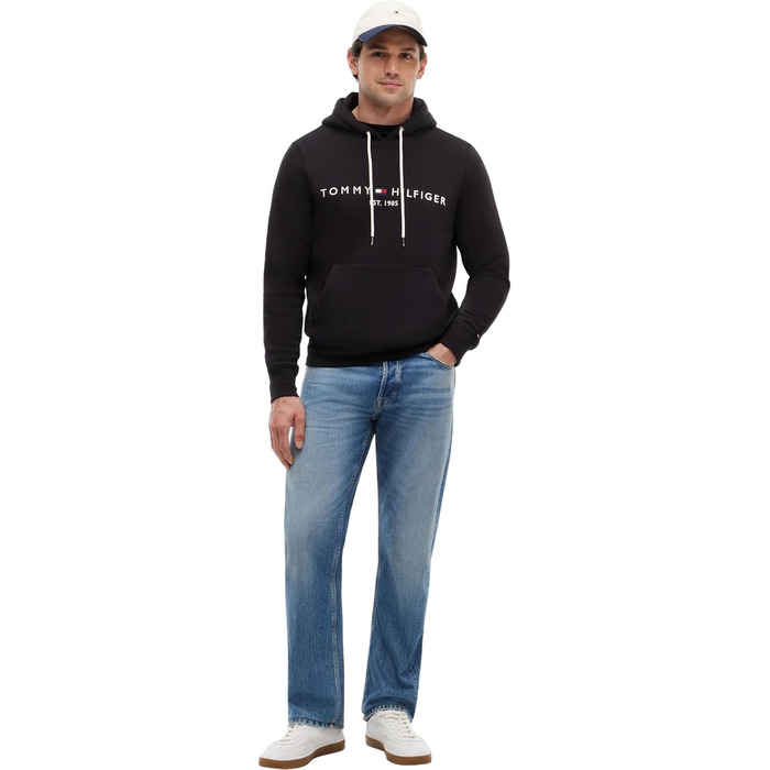 Чоловічий худі Tommy Hilfiger Mw0mw11599 чорного кольору (Jet Black)