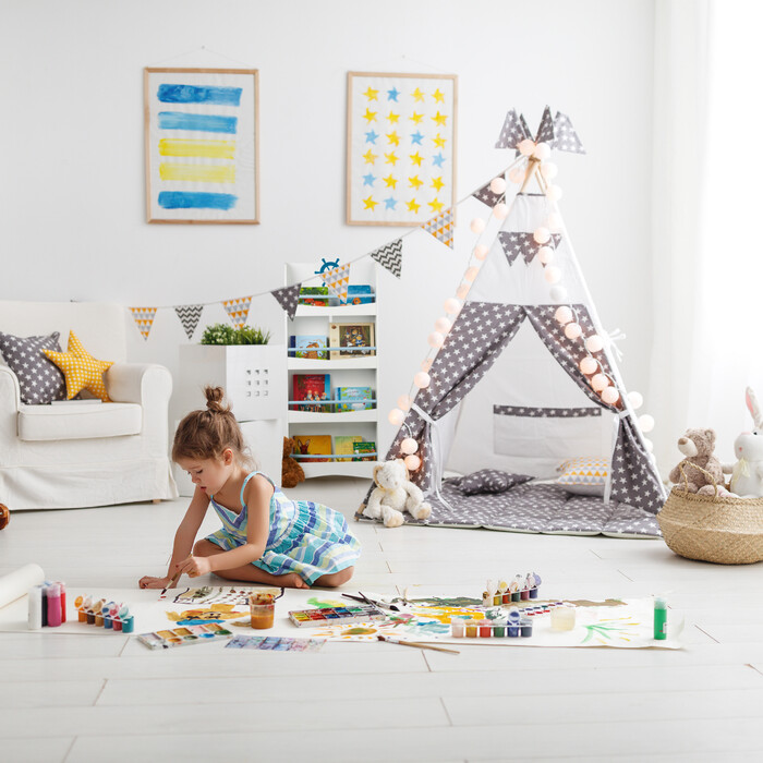 Relaxdays Nautical Bookshelf for Children