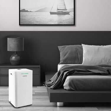 Зволожувач повітря та очищувач Trotec TTK 27 HEPA – 10 л/24 год, HEPA-фільтр H13, гігростат, LED-індикатор якості повітря, таймер