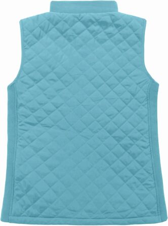 Жіночий безрукавний жилет Bienzoe на блискавці з утеплювачем, легкий, з еластичною в'язкою, кольори: сірий, блакитний (S)