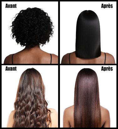 Професійний випрямляч для волосся – щітка-випрямляч, 4 температурні режими, 140°C–200°C, час нагріву 30 секунд, з іонізацією, підходить для всіх типів волосся (золотистий)