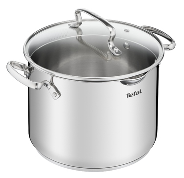 Набір каструль та сковорідок Tefal Duetto+ з нержавіючої сталі, 10 предметів, G732SA55