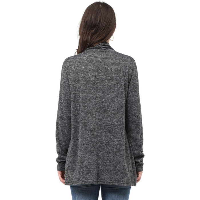 Жіноча легка в'язана жилетка VOTEPRETTY, сірий колір, розмір L