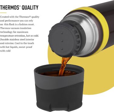Термос Ultimative MK II вакуумна ізольована пляшка - 500 мл (колір: коричневий, антрацит)