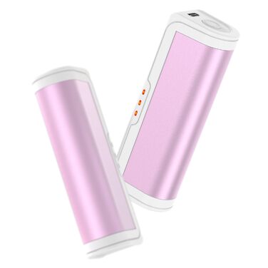 Електричні грілки для рук 2 шт. - багаторазові USB грілки для рук, 3 режими нагріву, подарунок для жінок та дітей, рожеві