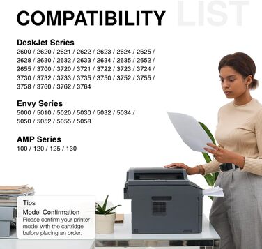 Картриджі 304XL для принтерів HP Envy 5000, DeskJet 2600, 3700 серій (чорний та кольоровий), комплект 2 шт.