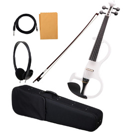 Електроскрипка Cantabile EV-90WH біла (з підсилювачем, ялина/клен/ебоніт)