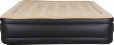 Надувний матрац Avenli для 2 осіб 203x157x47 см з вбудованим насосом - самонадувний матрац для кемпінгу та дому